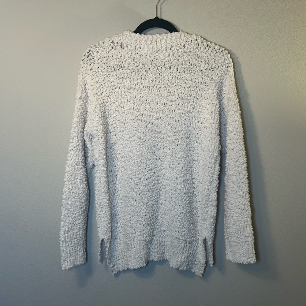 Women’s Size Medium Sweater Cream Boucle by Debut Office Capsule Comfort Soft - Picture 6 of 11